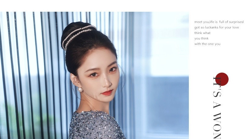 Đầm Dạ Hội Nữ Lấp Lánh Xẻ Tà Dáng Dài Tay Dài Màu Bạc, Vàng Đồng chi tiết 25