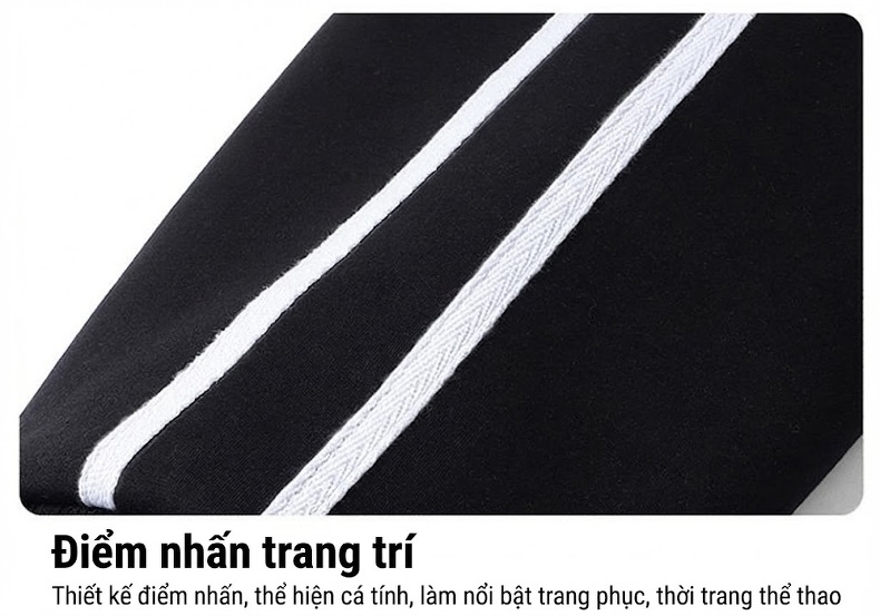 Áo Khoác Bomber Nam Cổ Trụ Dáng Rộng Phong Cách Thể Thao Màu Đen, Xám, Xanh Navy chi tiết 4
