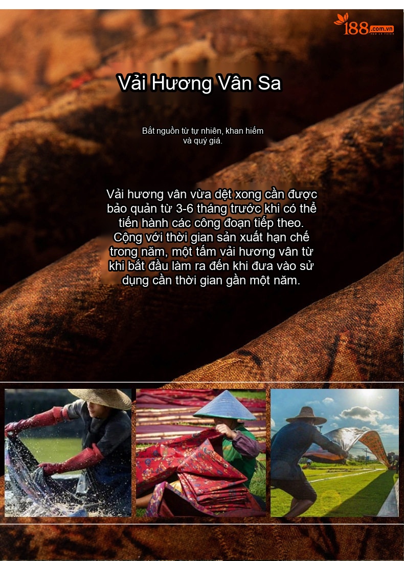 Áo Sơ Mi Nam Tay Ngắn Trung Niên Họa Tiết Vân Gấm Chất Tơ Tằm Sang Trọng Màu Nâu Đất chi tiết 4