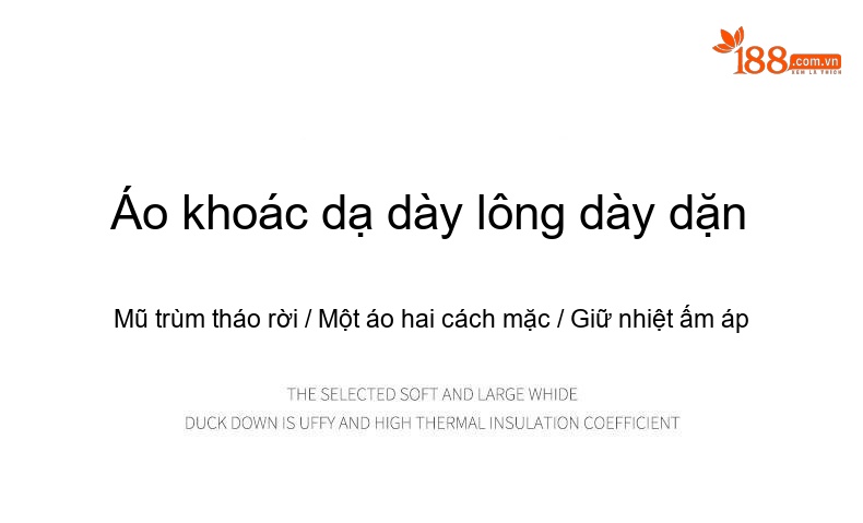 Áo Khoác Phao Nam Cotton Dáng Ngắn Cổ Đứng Kiểu Dáng Áo Phao Màu Trắng, Đen, Xanh Navy chi tiết 1
