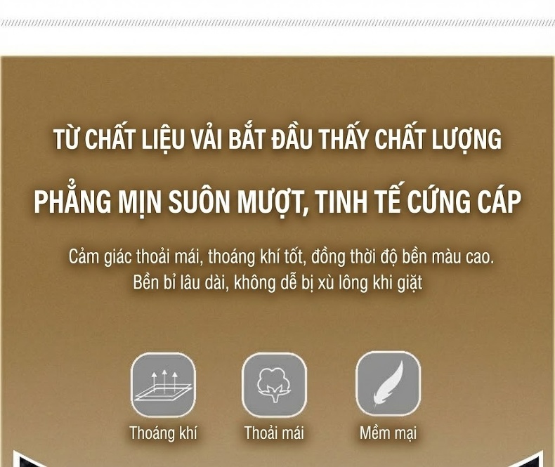 Áo Khoác Nam Trung Niên Chenille Lót Bông Dày Dặn Cổ Trụ Màu Đen, Xám chi tiết 6