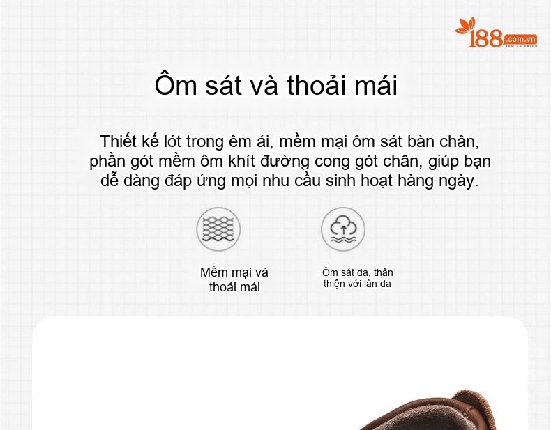 Giày Lười Nam Da Bò Mùa Hè Thoải Mái Chiều Cao Đế Khoảng 3cm Màu Nâu, Đen chi tiết 12