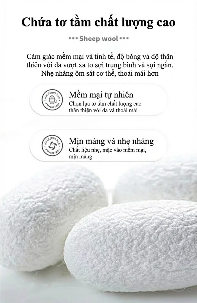 Áo Thun Nam Tay Ngắn Lụa Tơ Tằm Cổ Trụ Form Rộng Trung Niên Màu Nâu, Xám chi tiết 3