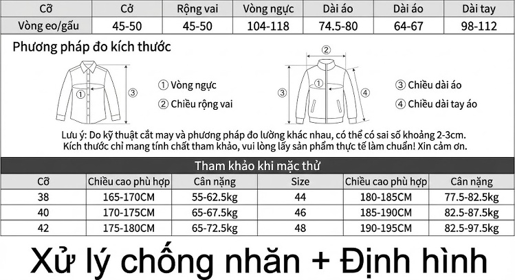 Áo Sơ Mi Nam Cotton In Hoa Văn Phong Cách Trung Quốc Tay Dài Màu Trắng, Vàng, Tím chi tiết 3