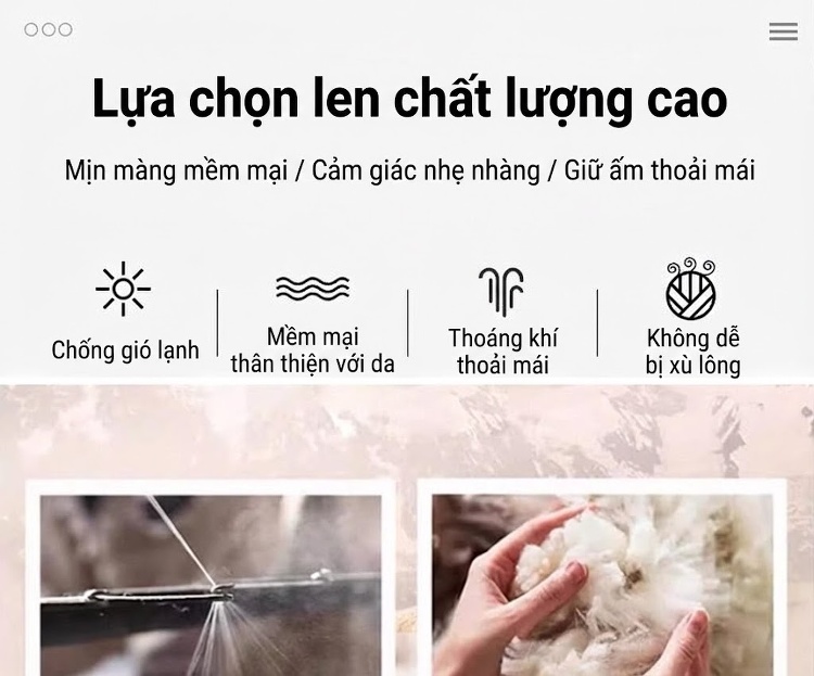 Quần Âu Nam Ống Đứng Modal Lót Lông Cừu Giữ Ấm Màu Đen, Xám chi tiết 5