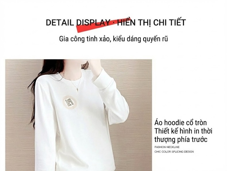 Bộ đồ thể thao nữ dài tay phong cách thời trang cao cấp chi tiết 3