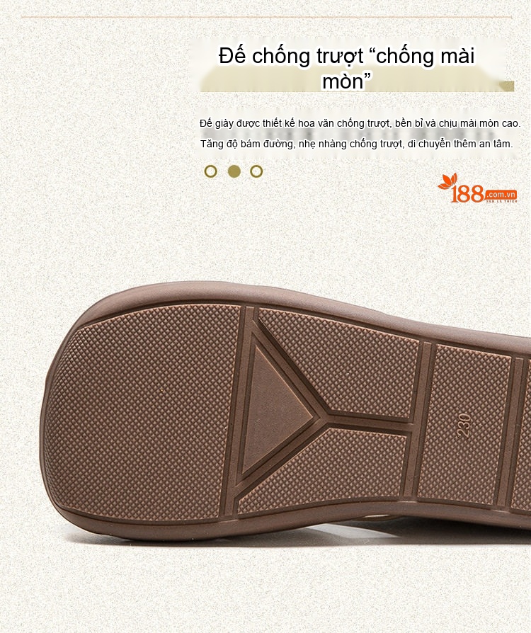 Dép Sandal Nữ Quai Đan Hở Ngón Thoáng Khí Đế Bằng Đế Cao 3cm - 4cm Màu Nâu, Xanh, Vàng chi tiết 6
