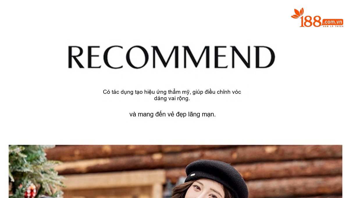 Áo Khoác Nữ Lông Cừu Pha Len Ngắn Tay Phong Cách Hepburn Màu Đen, Đỏ, Nâu, Kem chi tiết 15