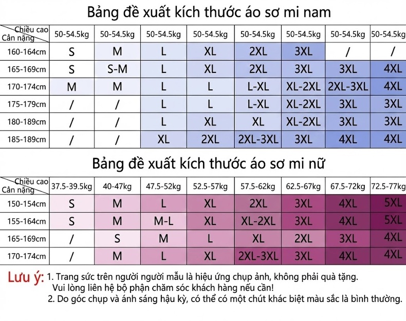 Áo Sơ Mi Dài Tay Cotton Nam Nữ Cổ Bẻ Công Sở Màu Trắng, Xám, Xanh Than, Tím Nhạt chi tiết 18