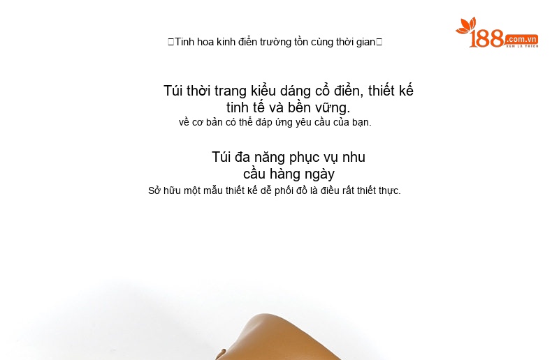 Túi Đeo Chéo Dáng Xô Da Bóng Dây Xích Đeo Vai Túi Xách Tay Rút Dây Nữ chi tiết 3