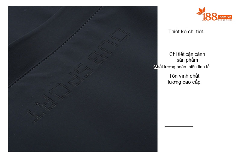 Áo Khoác Phao Nam Milk Silk 90% Lông Ngỗng Xám Mỏng Nhẹ Có Mũ Màu Xanh Navy chi tiết 10