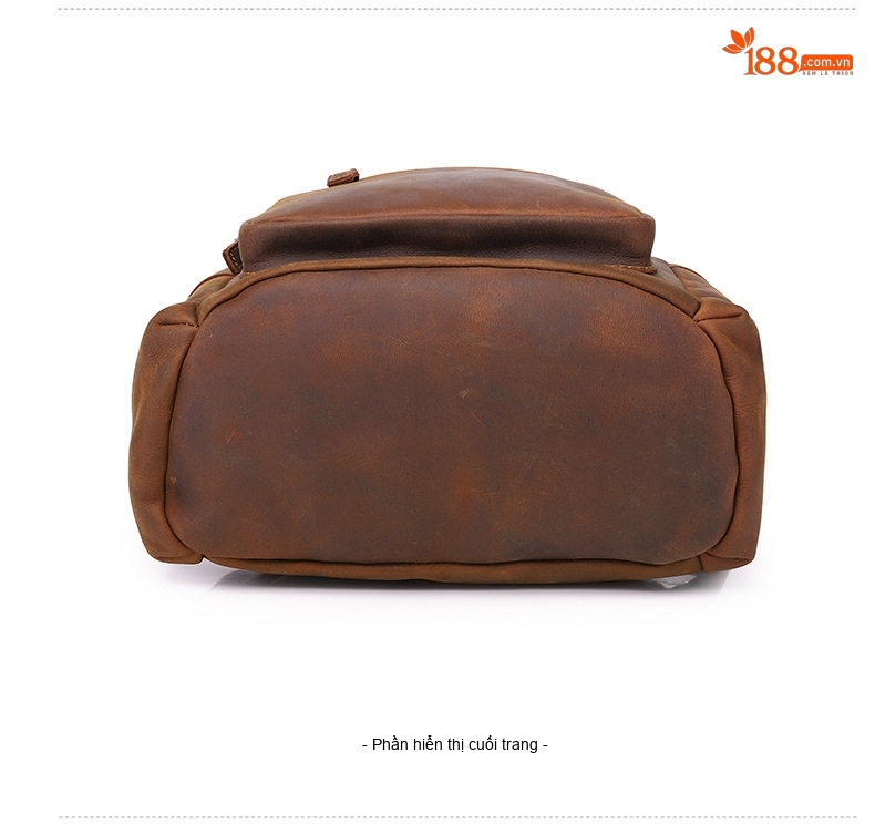 Balo Da Thật Du Lịch Đa Năng Phong Cách Outdoor Sức Chứa Lớn chi tiết 12