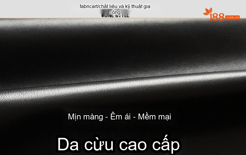 Áo Khoác Da Cừu Nam Trung Niên Cổ Trụ Dáng Ôm Màu Đen chi tiết 2