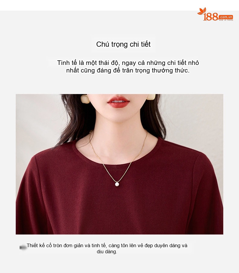 Set Bộ Áo Blazer và Chân Váy Midi Thanh Lịch, Quý Phái Màu Đỏ Rượu, Xanh Olive, Đen chi tiết 9
