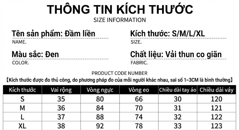 Váy Ôm Body Xẻ Tà Dáng Dài Họa Tiết Cao Cấp Phong Cách Pháp Màu Đen, Trắng chi tiết 3
