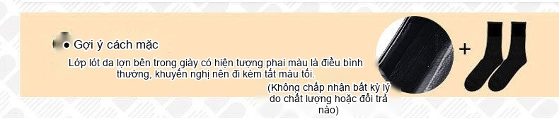 Giày Lười Nam Da Thật Thoáng Khí Chiều Cao Đế Khoảng 3cm Màu Đen, Nâu chi tiết 19