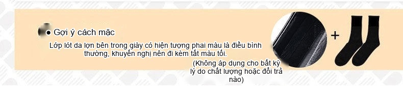 Giày Lười Nam Da Bò Công Sở Thoải Mái Chiều Cao Đế Khoảng 3cm Màu Đen chi tiết 14