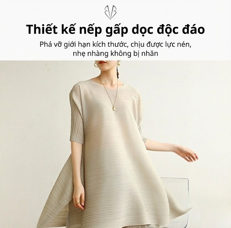 Áo Thun Nữ Dáng Rộng Xếp Ly Thiết Kế Bất Đối Xứng Phong Cách Thời Trang Màu Xanh Lam, Kem, Vàng, Be... chi tiết 15