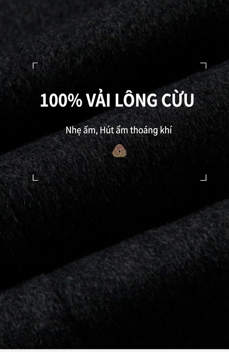 Áo Khoác Blazer Nam Hai Mặt 100% Lông Cừu Ngắn Tay Dáng Ôm Màu Xám chi tiết 5