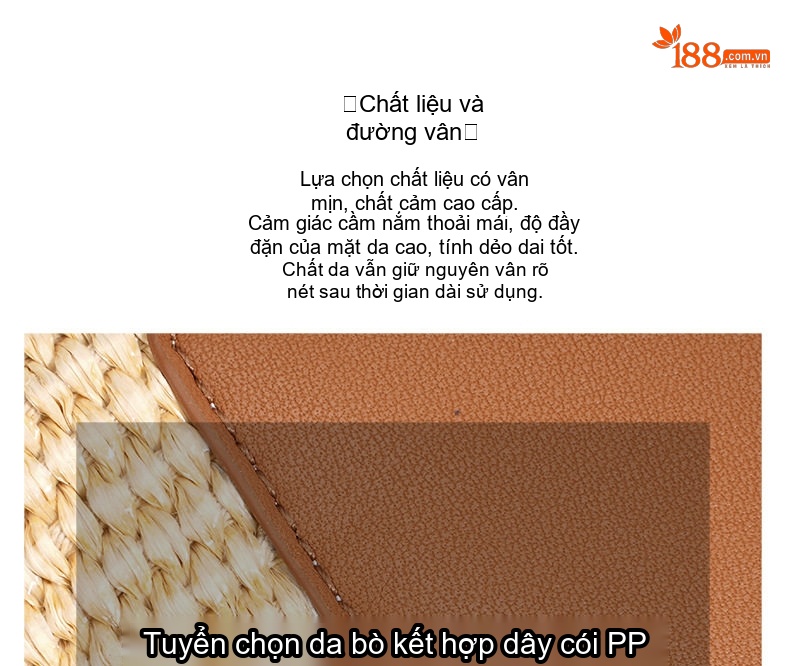 Túi Tote Nữ Đan Lát Cao Cấp Phong Cách Tiểu Thư Đeo Vai, Đeo Chéo Công Sở Màu Trắng, Đen, Nâu chi tiết 12