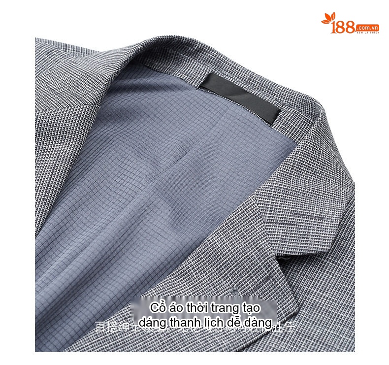 Áo Vest Nam Mỏng Dáng Ôm Phong Cách Hàn Quốc Màu Xám chi tiết 5