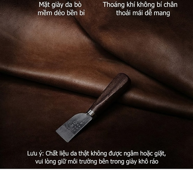 Boot Cơ Bắp Nam Da Thật Phong Cách Punk Chiều Cao Đế Khoảng 4cm Màu Đen, Nâu chi tiết 6