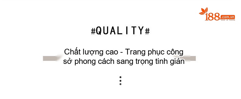 Bộ Vest Công Sở Nữ Tay Lỡ Dáng Ôm Màu Hồng, Trắng, Đen chi tiết 2