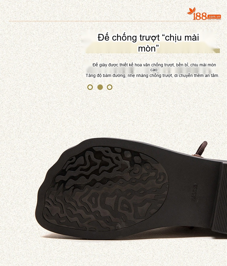 Giày Boot Nữ Cổ Thấp Da Mờ Đế Bệt Chiều Cao Đế Khoảng 2cm Màu Đen, Nâu, Xám chi tiết 5