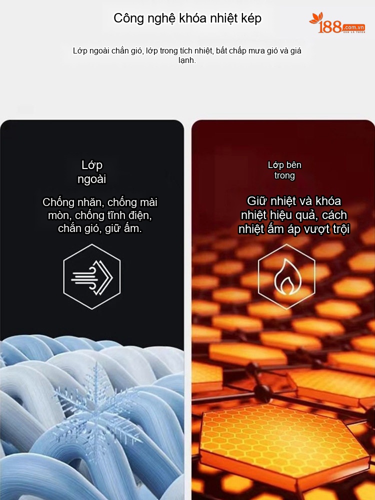 Áo Khoác Cotton Nam Nữ Cổ Trụ Dáng Rộng Phong Cách Hàn Quốc Màu Xanh Rêu, Đỏ San Hô, Đen