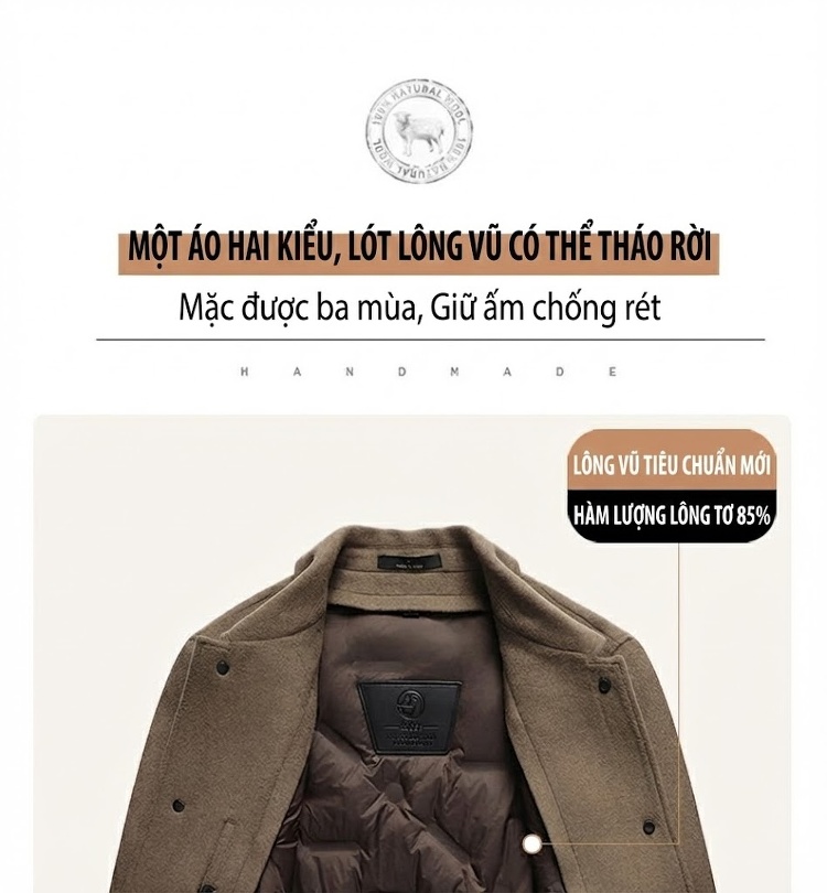 Boot Nữ Cổ Cao Da Mờ Phối Màu Chiều Cao Đế Khoảng 10cm chi tiết 2