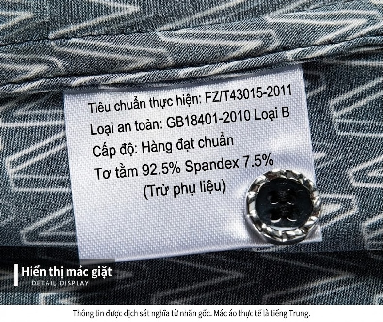 Áo Thun Polo Nam Tay Ngắn Trung Niên Chất Liệu Tơ Tằm Thoáng Khí Màu Xanh Đen chi tiết 11