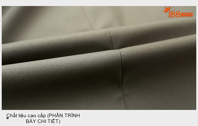 Áo Khoác Gió Nam Trung Niên Dáng Dài Vừa Cổ Bẻ Màu Đen, Xám, Xanh Navy chi tiết 33