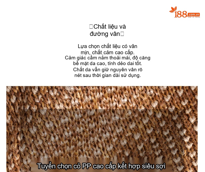 Túi Đeo Vai Nữ Thủ Công Đan Dệt Thiết Kế Tối Giản Phong Cách Lười Biếng Màu Nâu, Be, Đen chi tiết 11