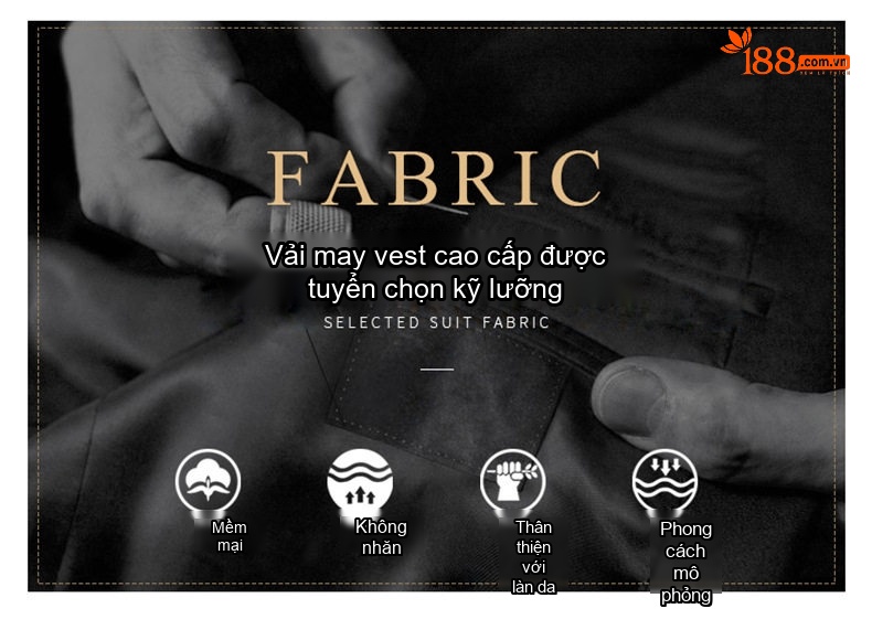 Bộ Vest Nam 2 Món Một Nút Áo Phong Cách Công Sở, Lịch Lãm Màu Đen, Xám chi tiết 5