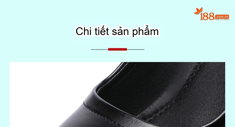 Giày Cao Gót Quai Mary Jane Nữ Chiều Cao Đế Khoảng 15cm Da Bóng Màu Đen, Trắng, Bạc chi tiết 14
