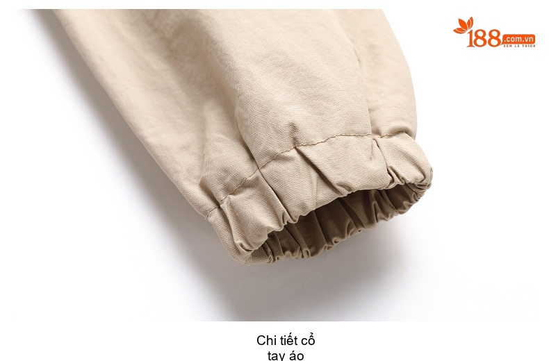Áo Khoác Gió Nữ Dáng Ngắn Có Mũ Trùm Đầu Phong Cách Thu Đông Màu Be, Nâu chi tiết 30