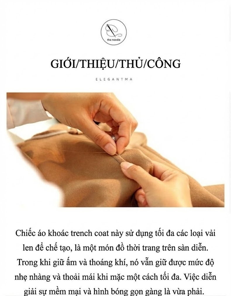 Áo Khoác Dạ Nam Lông Cừu Dáng Dài Màu Đen, Xám chi tiết 4