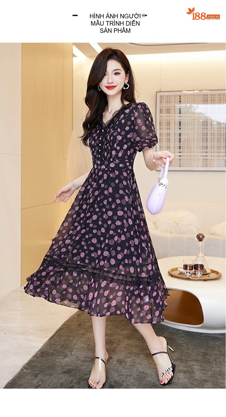 Boot Nữ Cao Cổ Da Bò Khóa Kéo Bên Hông Chiều Cao Đế Khoảng 5cm Màu Nâu chi tiết 14