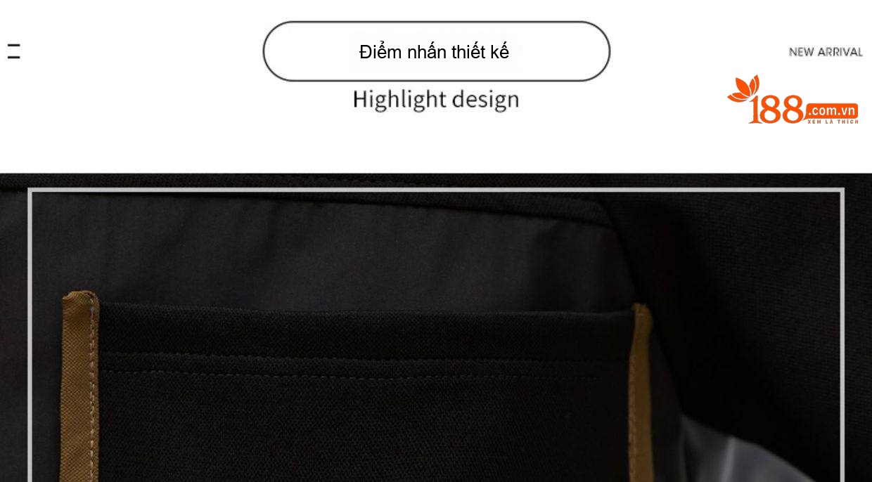 Áo Khoác Gió Nữ Dáng Dài Vừa Cỡ Nhỏ, Mẫu Mới Thu Đông, Dáng Rộng, Có Mũ Trùm Đầu Màu Đen chi tiết 5