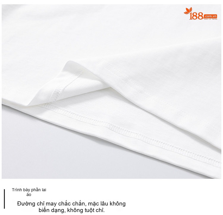 Áo Thun Tay Dài Nam Cotton Kiểu Dáng Tối Giản In Hình Phong Cảnh Màu Trắng chi tiết 13