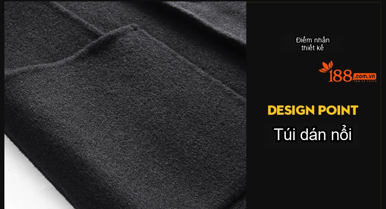 Áo Vest Nam 100% Lông Cừu Mỏng Dáng Ôm Thu Đông Màu Nâu, Xám, Đen chi tiết 7