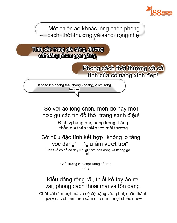Áo Khoác Nữ Dáng Rộng Lông Nhỏ Dày Dặn Giữ Ấm Chống Gió Khóa Kéo Màu Kem, Hồng chi tiết 2