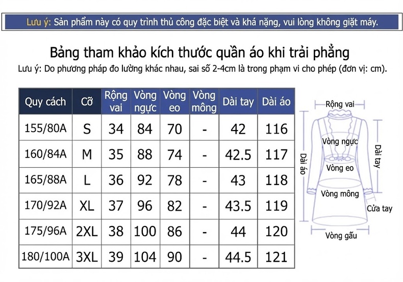 Váy A Dáng Xòe Nữ Thêu Hoa Đính Hạt Cổ Điển Thanh Lịch Màu Xanh, Đỏ chi tiết 18