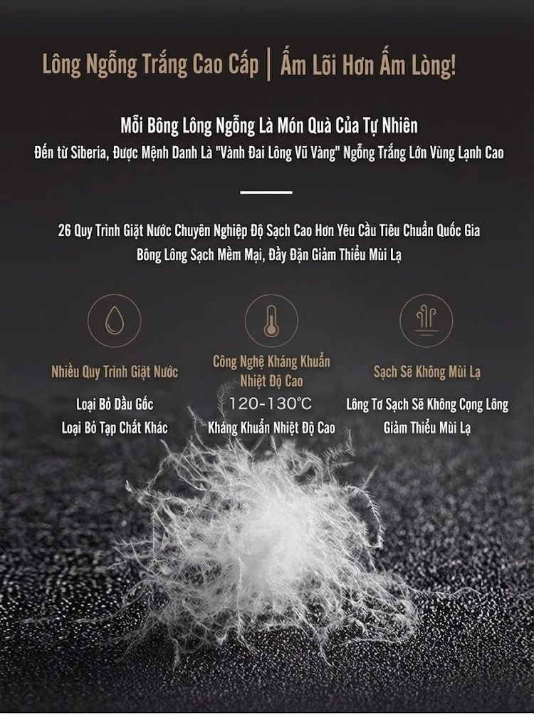 Áo Khoác Phao Nữ Da Cừu Dáng Dài Vừa Có Mũ Lót Lông Vũ Trắng Giữ Ấm Mùa Đông Màu Đen, Nâu chi tiết 11