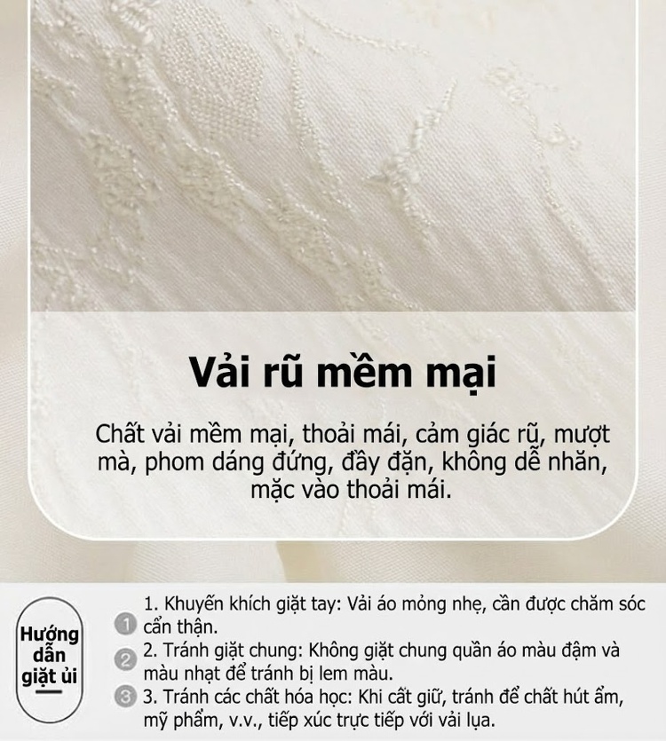 Set Áo và Chân Váy Mã Diện Nữ Phong Cách Trung Hoa Hiện Đại, Thiết Kế Sang Trọng Màu Kem chi tiết 9