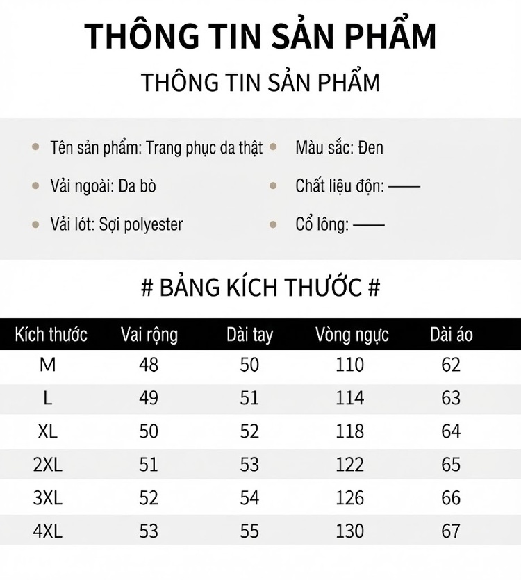 Áo Khoác Da Thật Nam Da Bò Dáng Bomber Cổ Lật Hải Ninh Màu Đen, Nâu chi tiết 4