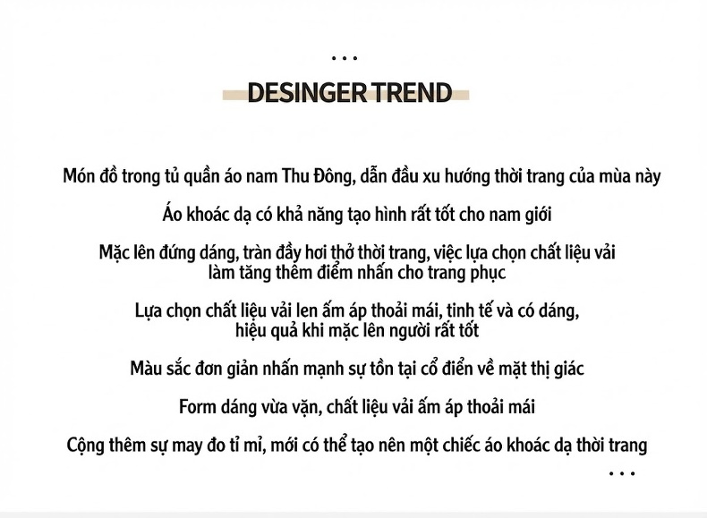 Áo Khoác Dạ Nam Dáng Dài Có Khăn Quàng Cổ Lót Lông Cừu Non Dày Dặn Màu Nâu, Đen chi tiết 2