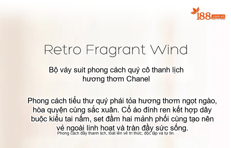 Set Áo Khoác Lông Và Chân Váy Ngắn Phong Cách Tiểu Thư Thanh Lịch Màu Nâu chi tiết 3