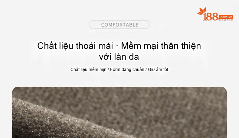 Áo Khoác Dạ Nam Dáng Dài Có Khăn Quàng Cổ Lót Lông Cừu Non Dày Dặn Màu Nâu, Đen chi tiết 3
