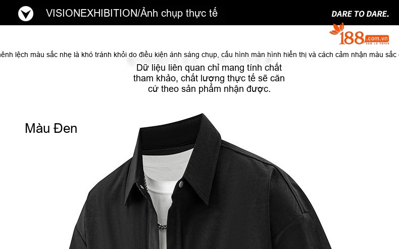 Áo Sơ Mi Tay Dài Phong Cách Công Sở Màu Xanh, Đen, Kem, Vàng Be chi tiết 10